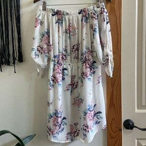 🔸 Ardene 🔸 floral off the shoulder dress